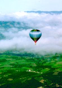 CLICK HERE to find out why ballooning is so different with Serendipity --  and tree climbing and canyoning and horseback and mountainbiking and rafting